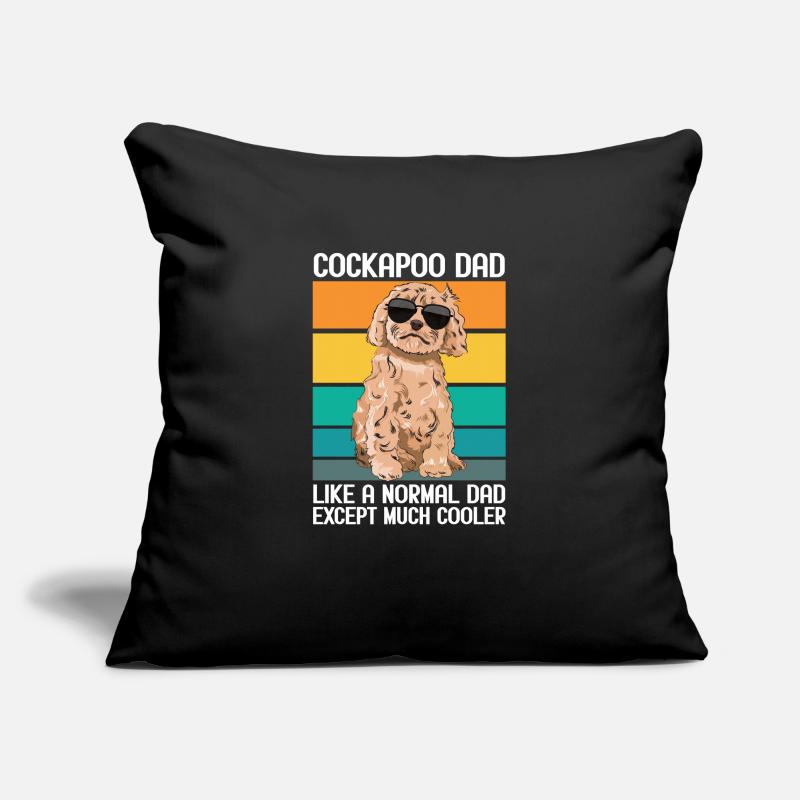 Cockapoo Dog Sofa pillowcase 17,3'' x 17,3'' (45 x 45 cm)