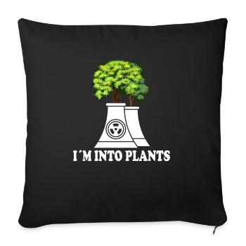Nuclear Engineers - Nuclear Engineer - Sofa pillowcase 17,3'' x 17,3'' (45 x 45 cm) - black - Front