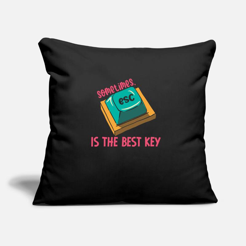Software Engineer Computer Key Programming Sofa pillowcase 17,3'' x 17,3'' (45 x 45 cm)