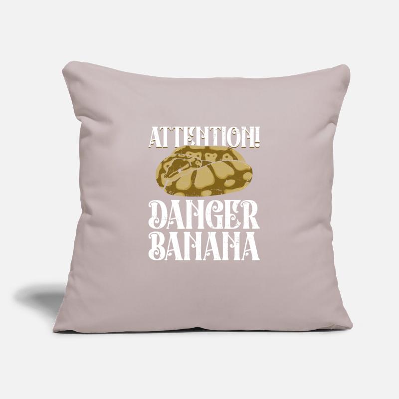 Königspython Banana Königspython Schlange Sofa pillowcase 17,3'' x 17,3'' (45 x 45 cm)