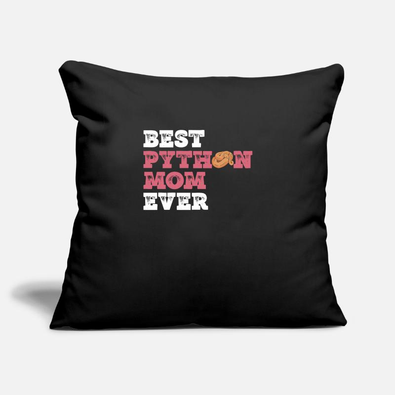 Königspython Mutter Banana Königspython Mama Sofa pillowcase 17,3'' x 17,3'' (45 x 45 cm)