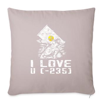 Nuclear Power - Proud Nuclear Engineer - Sofa pillowcase 17,3'' x 17,3'' (45 x 45 cm) - light taupe - Front
