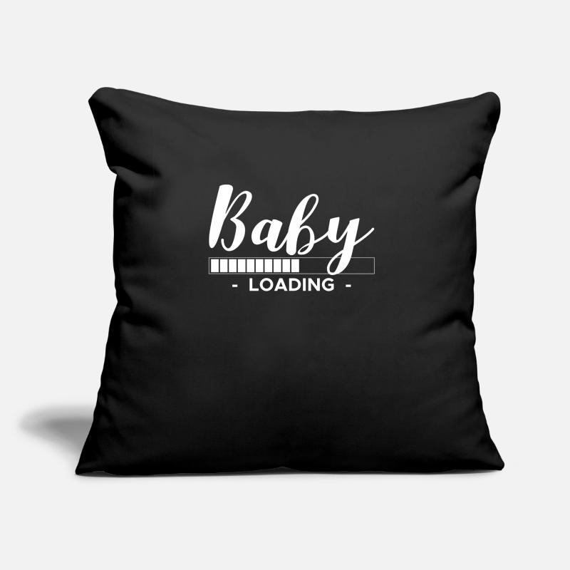 Baby Loading Geschenk Werdende Mutter Sofakissenbezug 45 x 45 cm