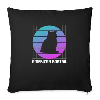 I Don't Go Anywhere Without My Bipod Coyote - Sofa pillowcase 17,3'' x 17,3'' (45 x 45 cm) - black - Front