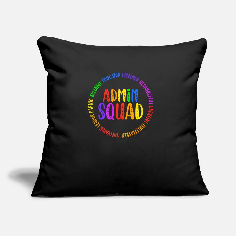 Admin Squad Admin Assistant Administrative Cool Sofa pillowcase 17,3'' x 17,3'' (45 x 45 cm)