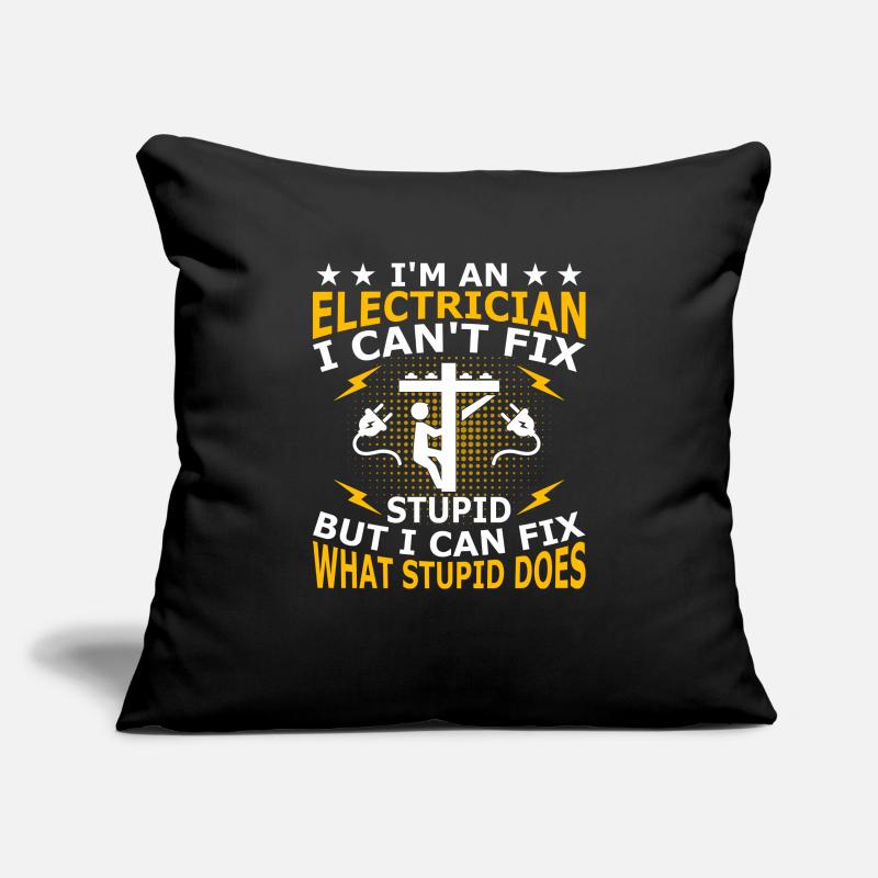 Electrician Electronics Technician Electrical Engineer Sofa pillowcase 17,3'' x 17,3'' (45 x 45 cm)