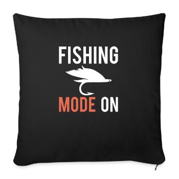 Crappie Fashion On Shirt Gift - Sofa pillowcase 17,3'' x 17,3'' (45 x 45 cm) - black - Front