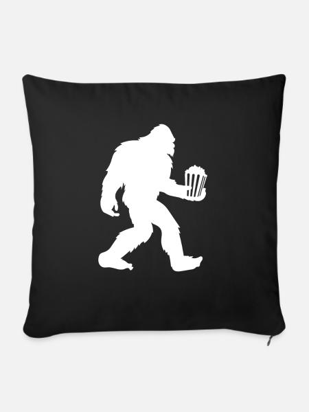 Popcorn - Sofakissenbezug 45 x 45 cm - Schwarz