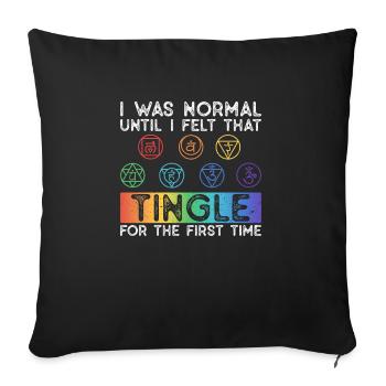 Reiki Praktizierende Und Ganzheitliches Reiki - Sofa pillowcase 17,3'' x 17,3'' (45 x 45 cm) - black - Front