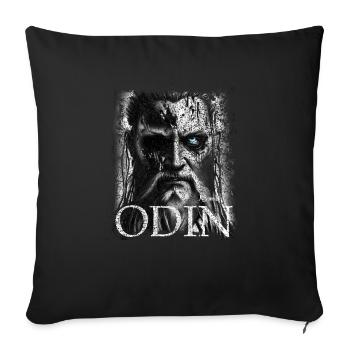 Odin - Sofa pillowcase 17,3'' x 17,3'' (45 x 45 cm) - black - Front