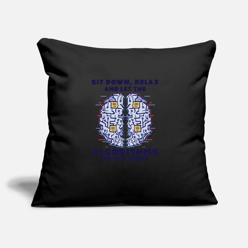 Computer Algorithm Programmer Artificial Sofa pillowcase 17,3'' x 17,3'' (45 x 45 cm)