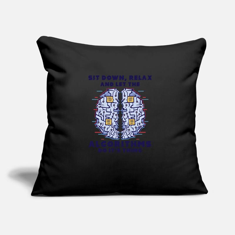 Computer Algorithm Programmer Artificial Sofa pillowcase 17,3'' x 17,3'' (45 x 45 cm)