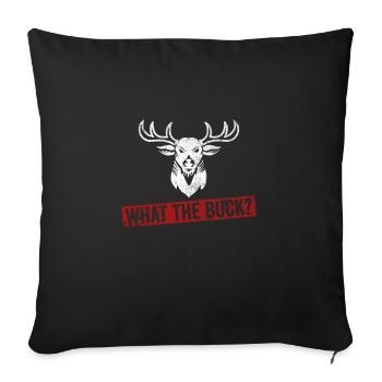 Taxidermie Und Taxidermie Profi - Housse de coussin décorative 45 x 45 cm - noir - Devant