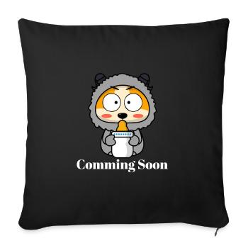 Mama to be - Must Have - Sofa pillowcase 17,3'' x 17,3'' (45 x 45 cm) - black - Front