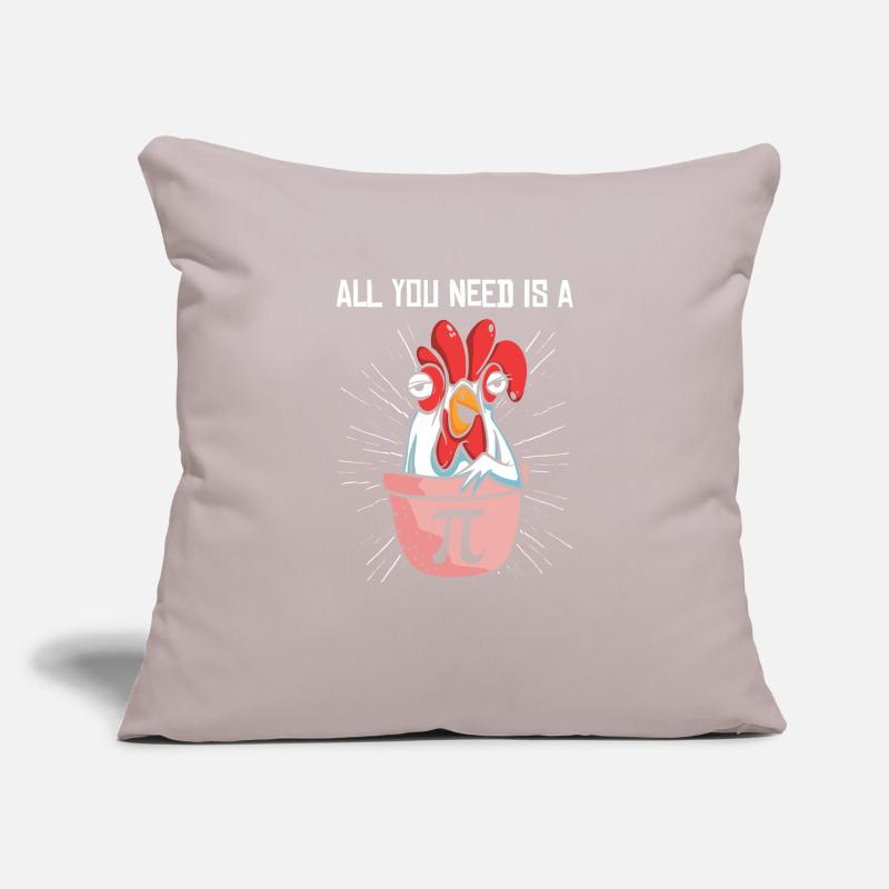 Pi Day Math Pie Chicken Pot Pi Number Sofa pillowcase 17,3'' x 17,3'' (45 x 45 cm)