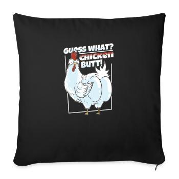 Add humor to your day with our Guess - Sofa pillowcase 17,3'' x 17,3'' (45 x 45 cm) - black - Front