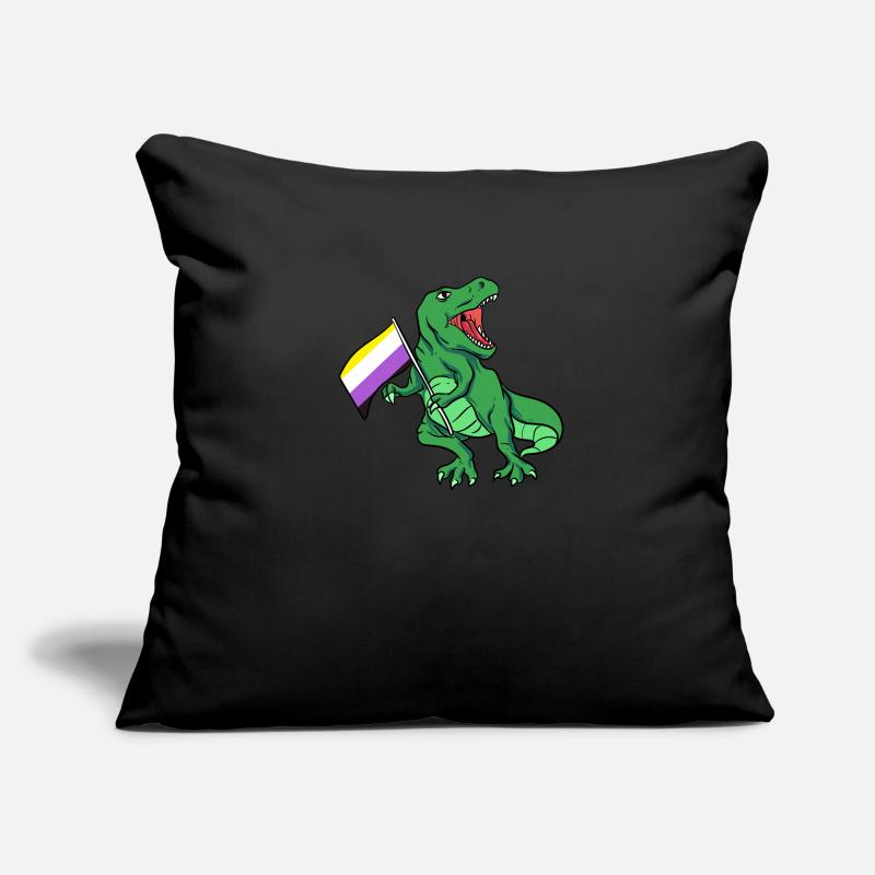 Non Binary Gender Flag Gift Sofa pillowcase 17,3'' x 17,3'' (45 x 45 cm)