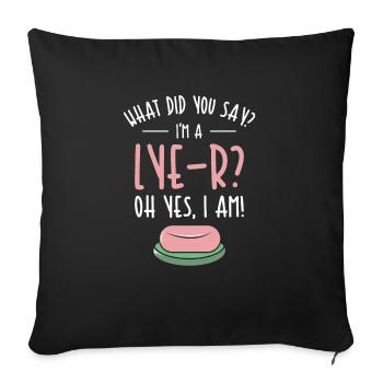 Soap Dealer Homemade Soap Soaper Soap Hobbyist - Sofa pillowcase 17,3'' x 17,3'' (45 x 45 cm) - black - Front