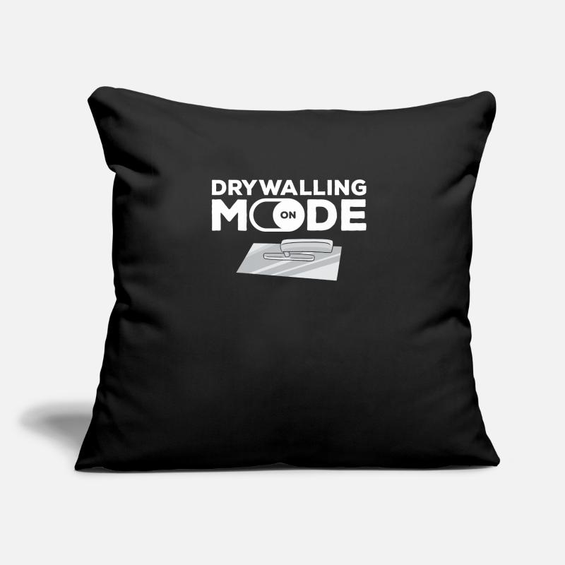 Mode de cloison sèche sur cloison sèche Housse de coussin décorative 45 x 45 cm