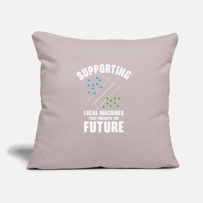 Support Vector Machines Programmeur Artificiel Housse de coussin décorative 45 x 45 cm