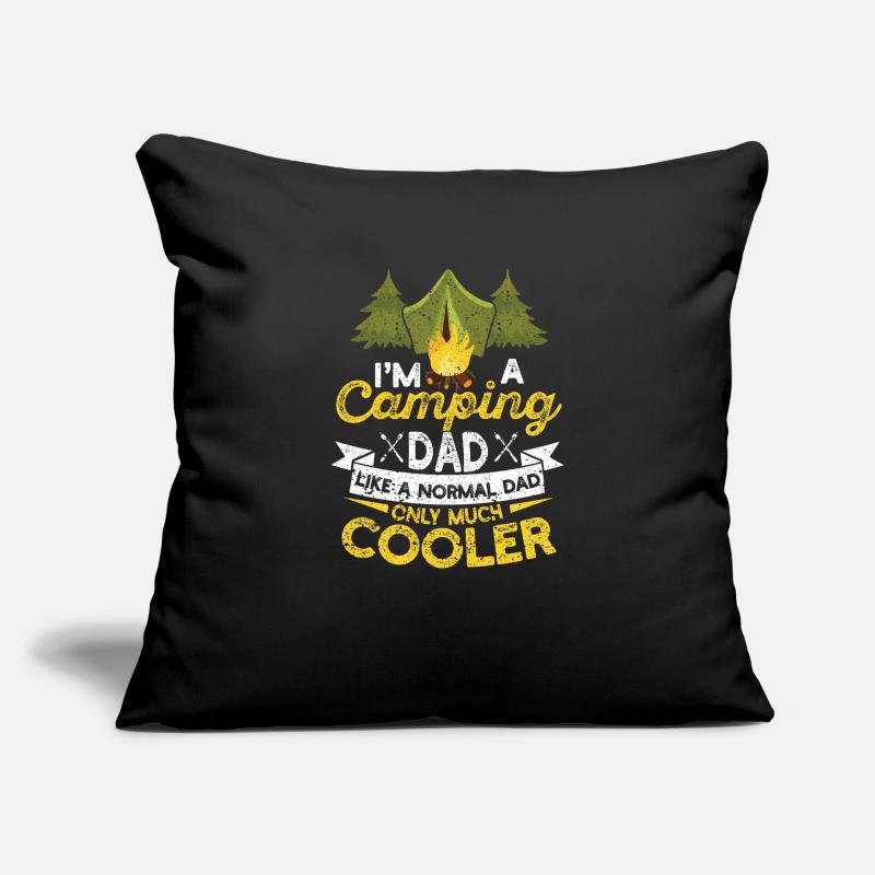 I'm a camping dad like a normal daddy only Sofa pillowcase 17,3'' x 17,3'' (45 x 45 cm)