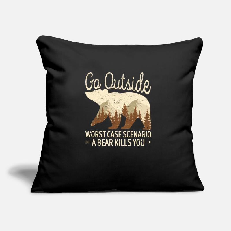 Bring a compass It's embarrassing Sofa pillowcase 17,3'' x 17,3'' (45 x 45 cm)
