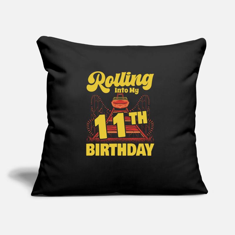 Roller Coaster Amusement Park Rolling Into My 11th Sofa pillowcase 17,3'' x 17,3'' (45 x 45 cm)