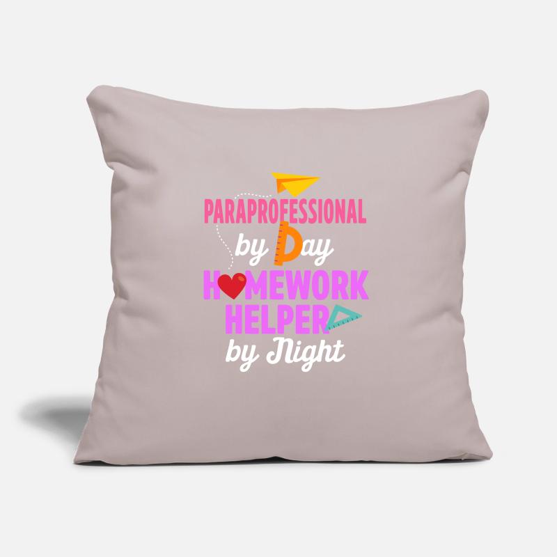 Paraprofessional Teacher Para Educator Sofa pillowcase 17,3'' x 17,3'' (45 x 45 cm)