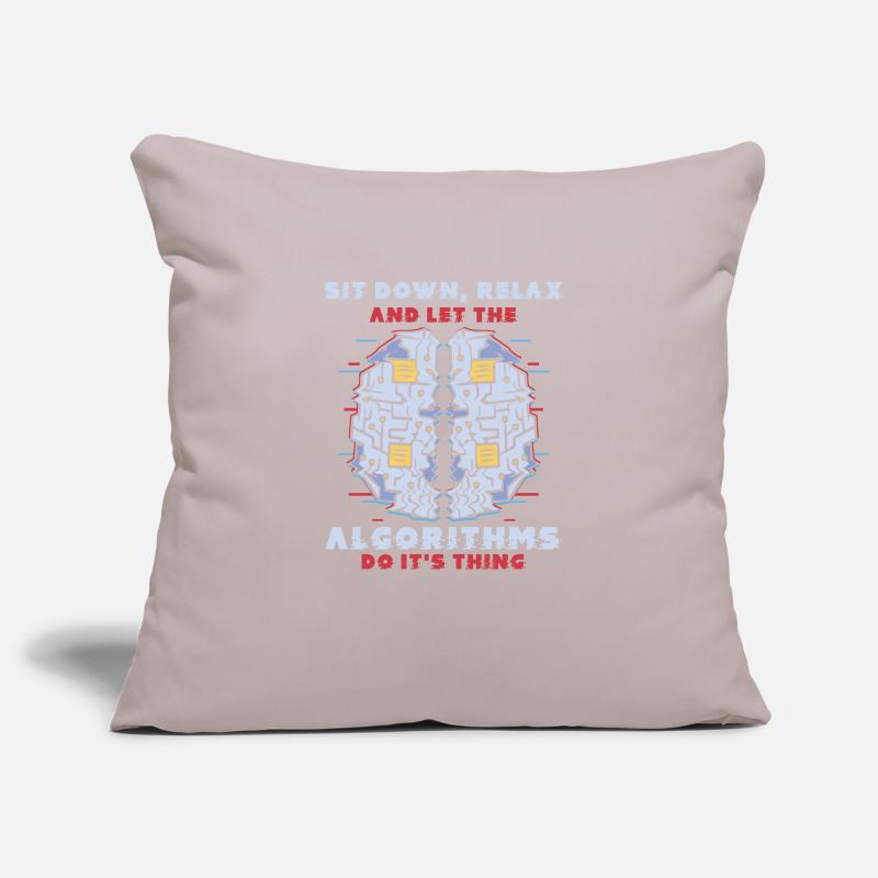 Computer Algorithm Programmer Artificial Sofa pillowcase 17,3'' x 17,3'' (45 x 45 cm)
