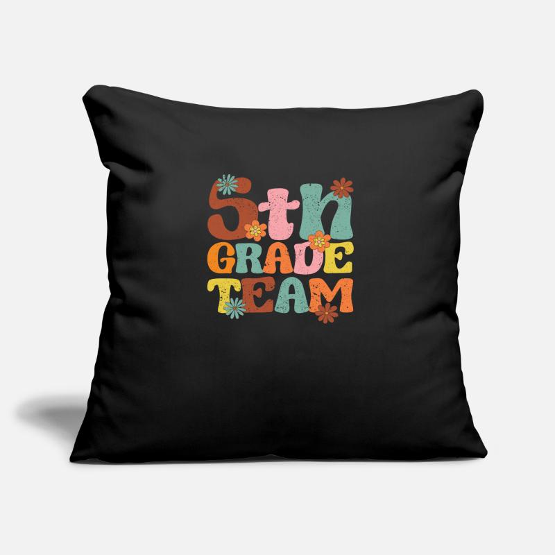 5th Class Team Figth Class Teacher Student Back Sofa pillowcase 17,3'' x 17,3'' (45 x 45 cm)