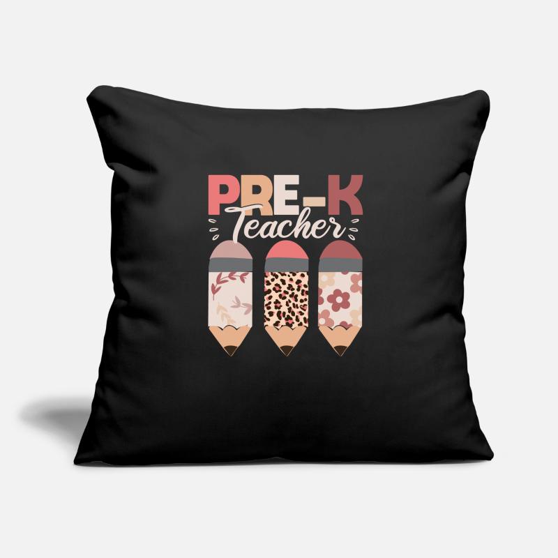 Pre-K Teacher Boho Teaching Back to School Class Sofa pillowcase 17,3'' x 17,3'' (45 x 45 cm)