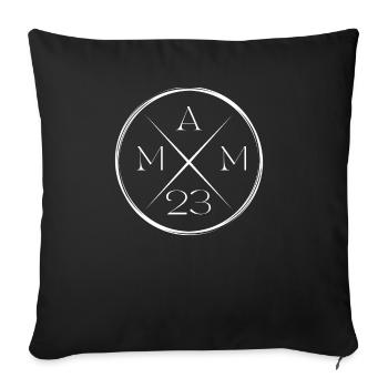 Mam '23 Meilleure fête des mères de tous les temps 2023 Famille - Housse de coussin décorative 45 x 45 cm - noir - Devant