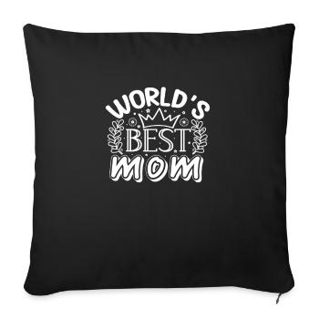 Beste Mutter Muttertag Mutter Geburtstag Mama Mutter Mutter - Sofakissenbezug 45 x 45 cm - Schwarz - Vorne