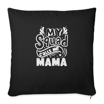 Best Mom Mothers Day Mum Birthday Mama Mother - Sofa pillowcase 17,3'' x 17,3'' (45 x 45 cm) - black - Front