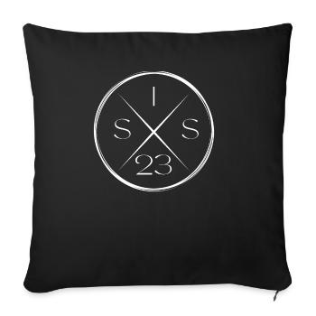 Cute Sister '23 Best Sis Ever 2023 Family Love - Sofa pillowcase 17,3'' x 17,3'' (45 x 45 cm) - black - Front