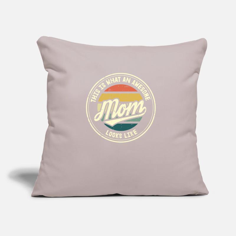 Bester Mama Muttertag Mutter Mom Retro Geschenk Sofakissenbezug 45 x 45 cm