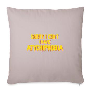 Atychiphobia Graph Atychiphobia Consciousness - Sofa pillowcase 17,3'' x 17,3'' (45 x 45 cm) - light taupe - Front