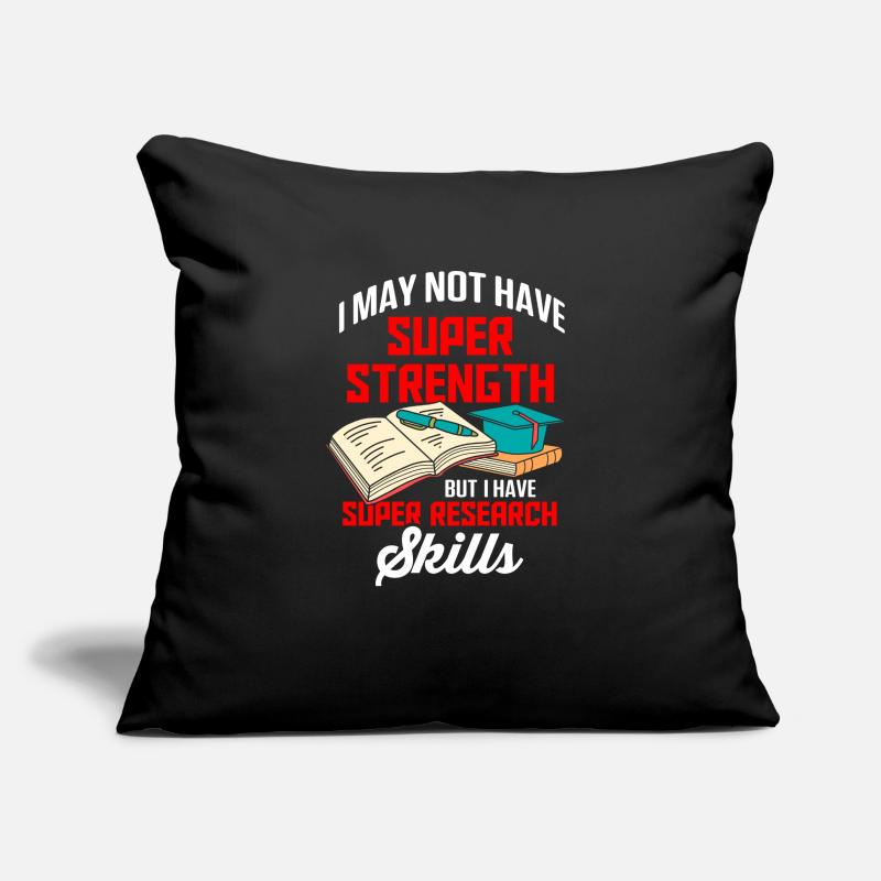 Librarian Bookworm Book Nerd Reading Library Sofa pillowcase 17,3'' x 17,3'' (45 x 45 cm)