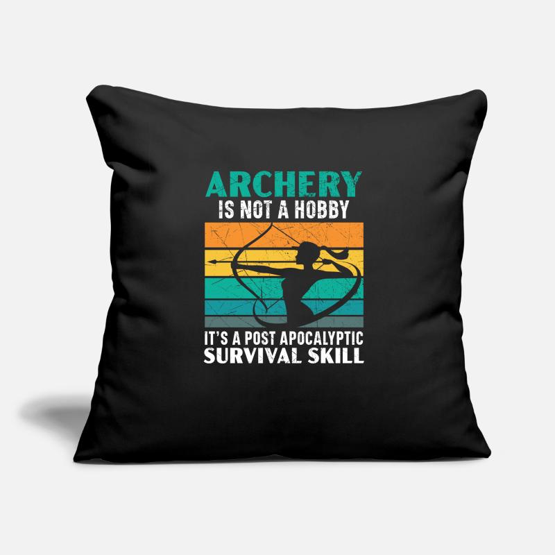 Archery Bow Hunter Archer Shoot Arrow Bowman Sofa pillowcase 17,3'' x 17,3'' (45 x 45 cm)