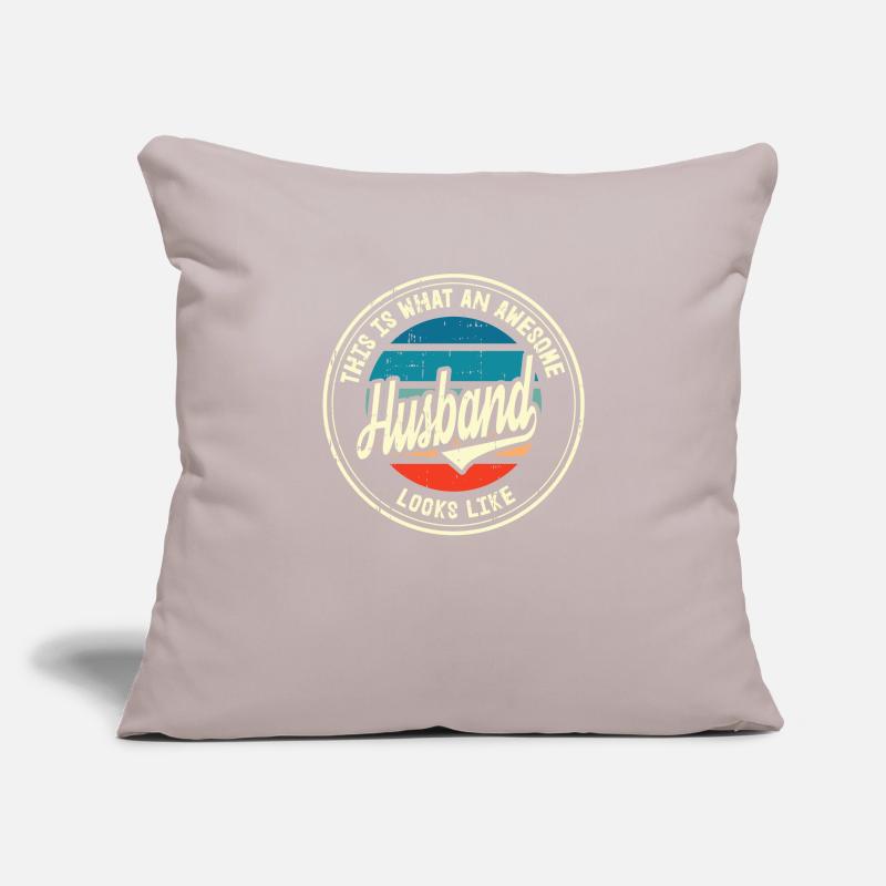 Bester Ehemann der Welt Retro Geschenk Sofakissenbezug 45 x 45 cm