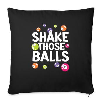 Bingo Player Bingo Caller Bing Lover Casino - Sofa pillowcase 17,3'' x 17,3'' (45 x 45 cm) - black - Front