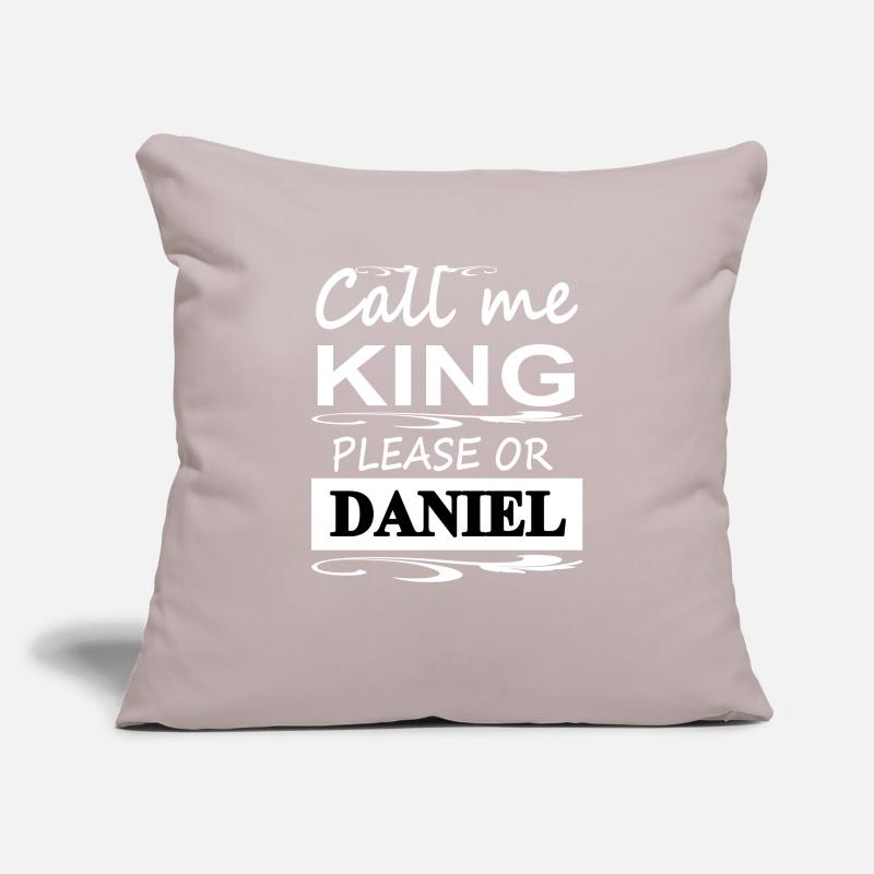 My name is Daniel I'm Daniel First name Gift Sofa pillowcase 17,3'' x 17,3'' (45 x 45 cm)