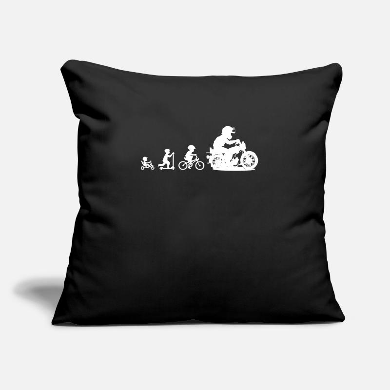 Evolution Simsonfahrer S50 S51 Simme cyclomoteur Housse de coussin décorative 45 x 45 cm
