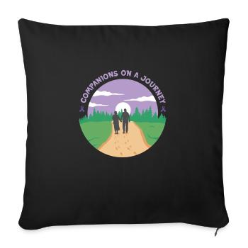 Caregiver Alzheimer's Awareness Medical Caregiving - Sofa pillowcase 17,3'' x 17,3'' (45 x 45 cm) - black - Front