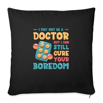 Pharmacy Technician Pharmacist Tech CPHT - Sofa pillowcase 17,3'' x 17,3'' (45 x 45 cm) - black - Front