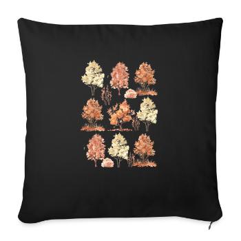Halloween, Autumn, Trees, Autumn, Season, Leaves, Leaf - Sofa pillowcase 17,3'' x 17,3'' (45 x 45 cm) - black - Front