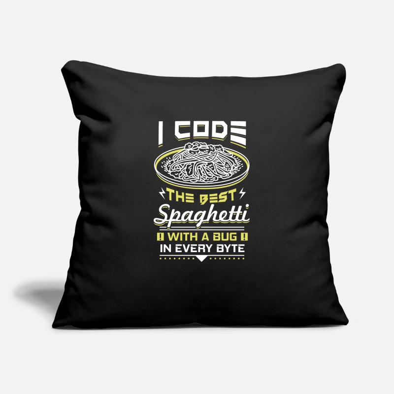 Computer programming Sofa pillowcase 17,3'' x 17,3'' (45 x 45 cm)