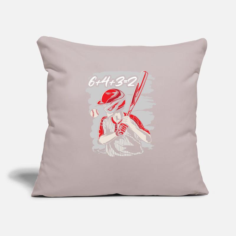Baseball Math Lover Mathematician Baseball Player Sofa pillowcase 17,3'' x 17,3'' (45 x 45 cm)