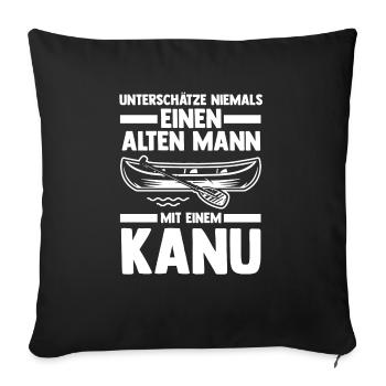 Schullehrer Lehrer - Sofakissenbezug 45 x 45 cm - Schwarz - Vorne
