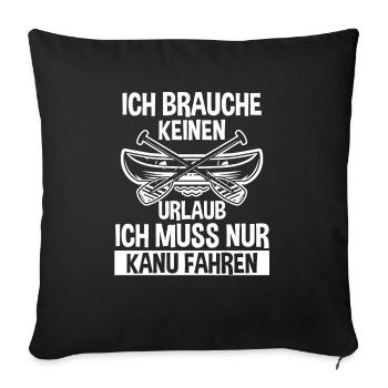 Schullehrerin Lehrerin - Sofakissenbezug 45 x 45 cm - Schwarz - Vorne